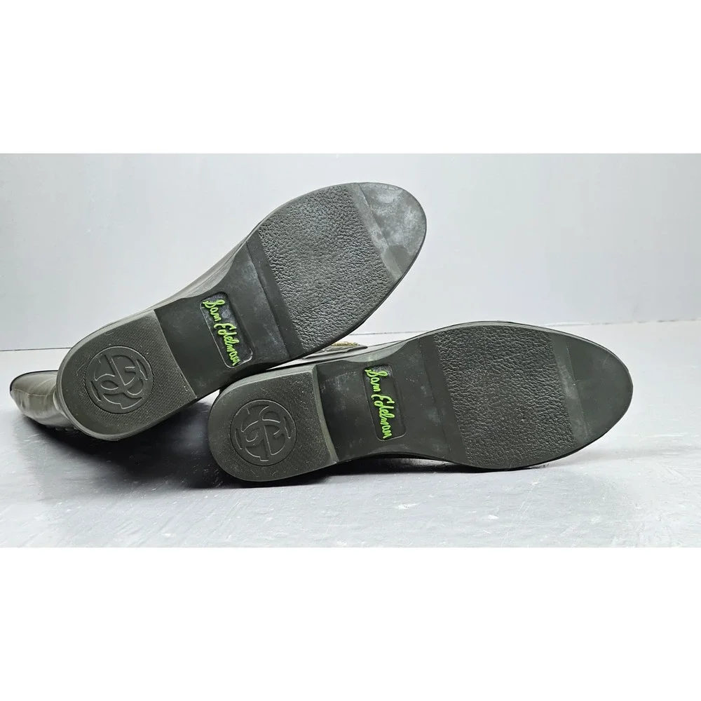 Sam Edelman‎ Ximon Rain Boots Womens 8 Green Rubber Waterproof Tall